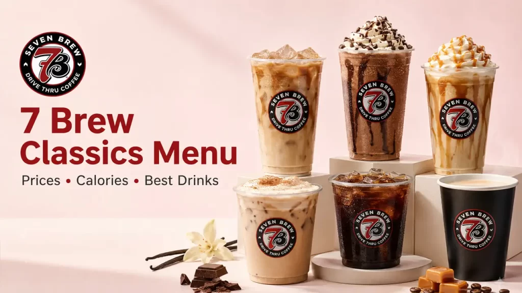 7 Brew Classics Menu