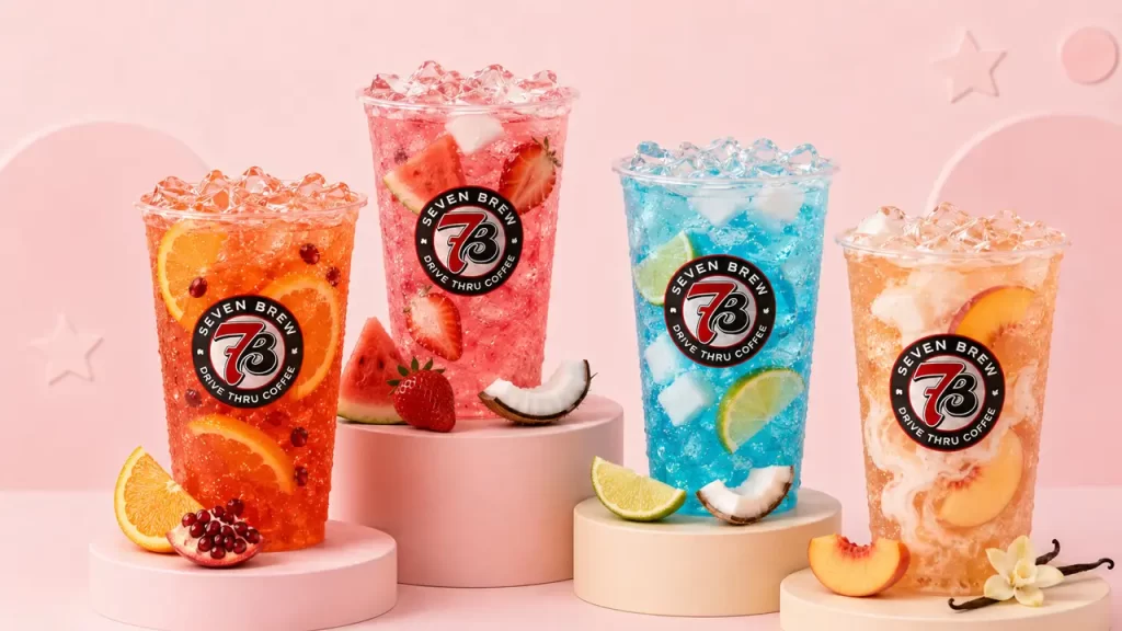 7 Brew Fizz Sodas Menu