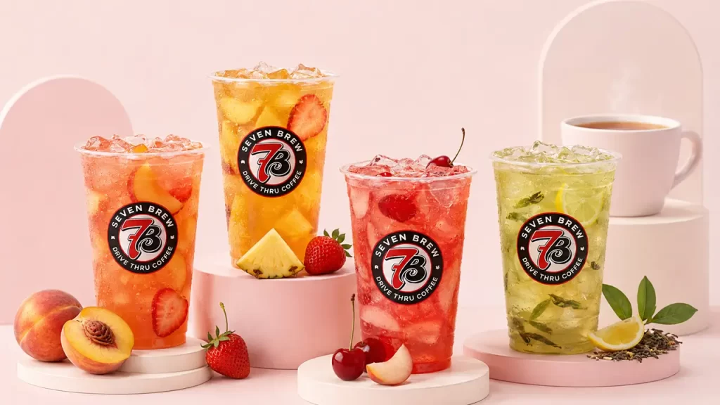 7 Brew Tea Menu with prices
