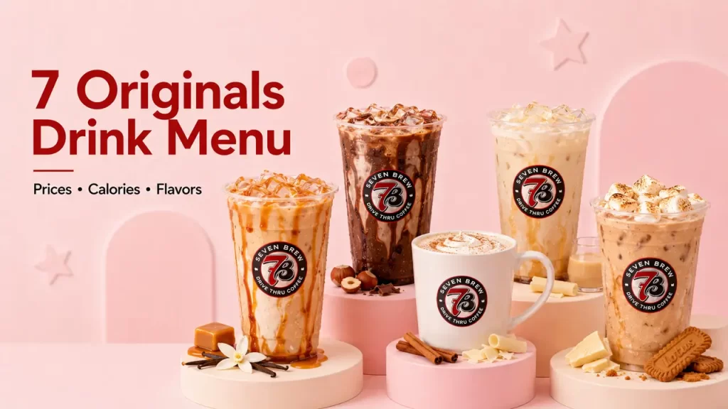 7 Originals Drink Menu