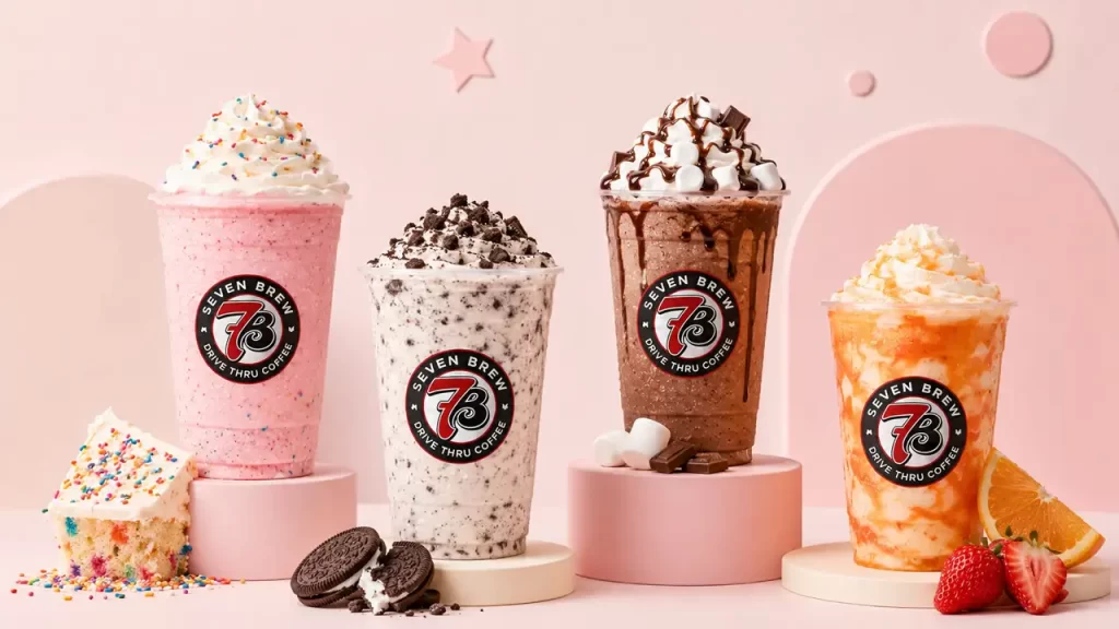 Seven Brews Shakes Menu